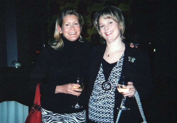 Terri with Jody Price, CFO of the Wege Foundation.
